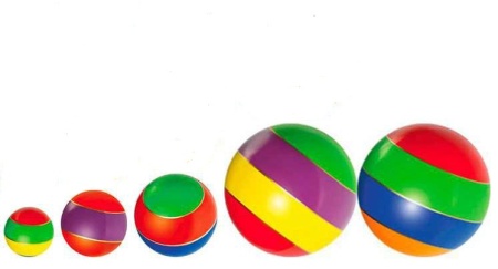 Купить Мячи резиновые (комплект из 5 мячей различного диаметра) в Чусовое 